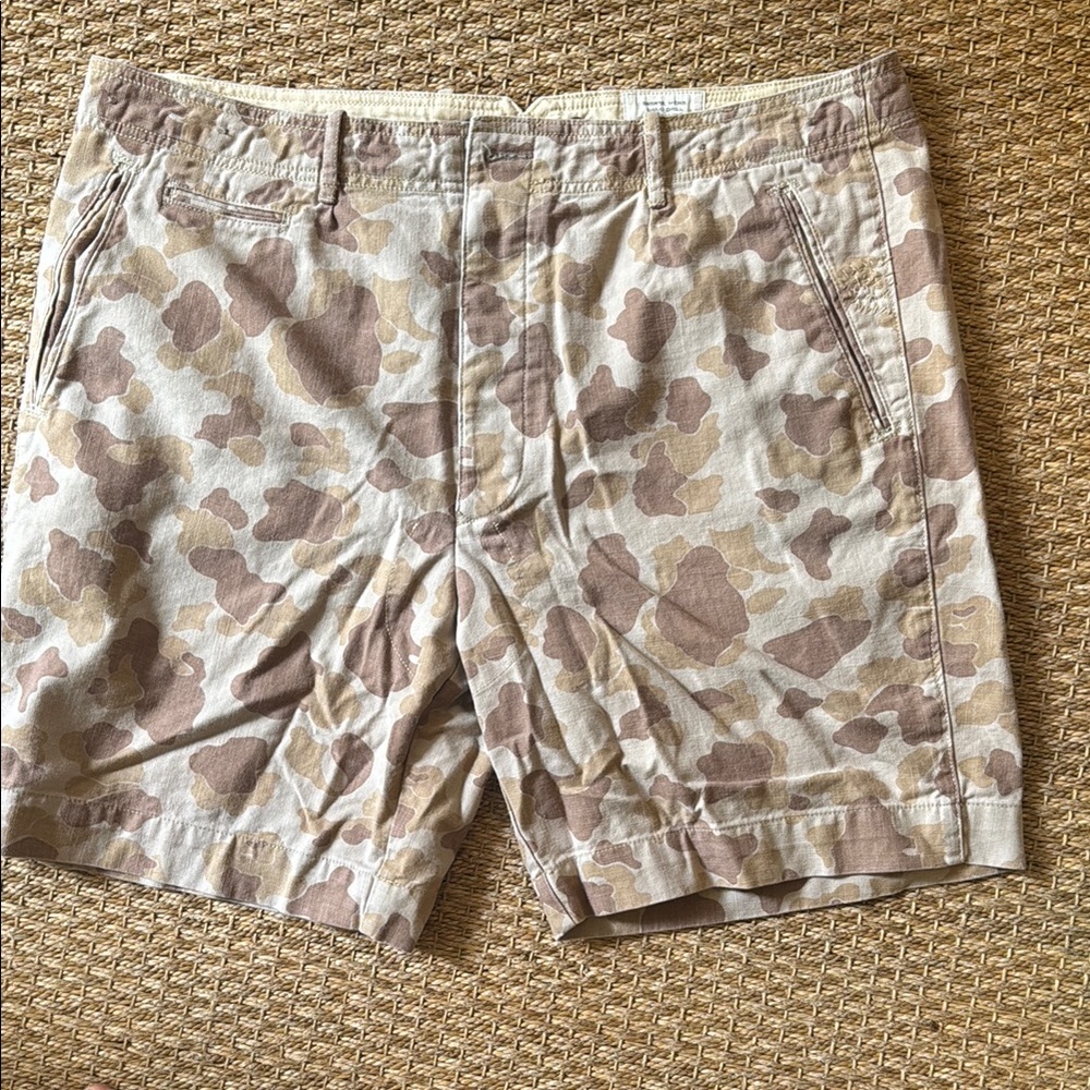 Polo by Ralph Lauren Tan and Brown Cargo Shorts